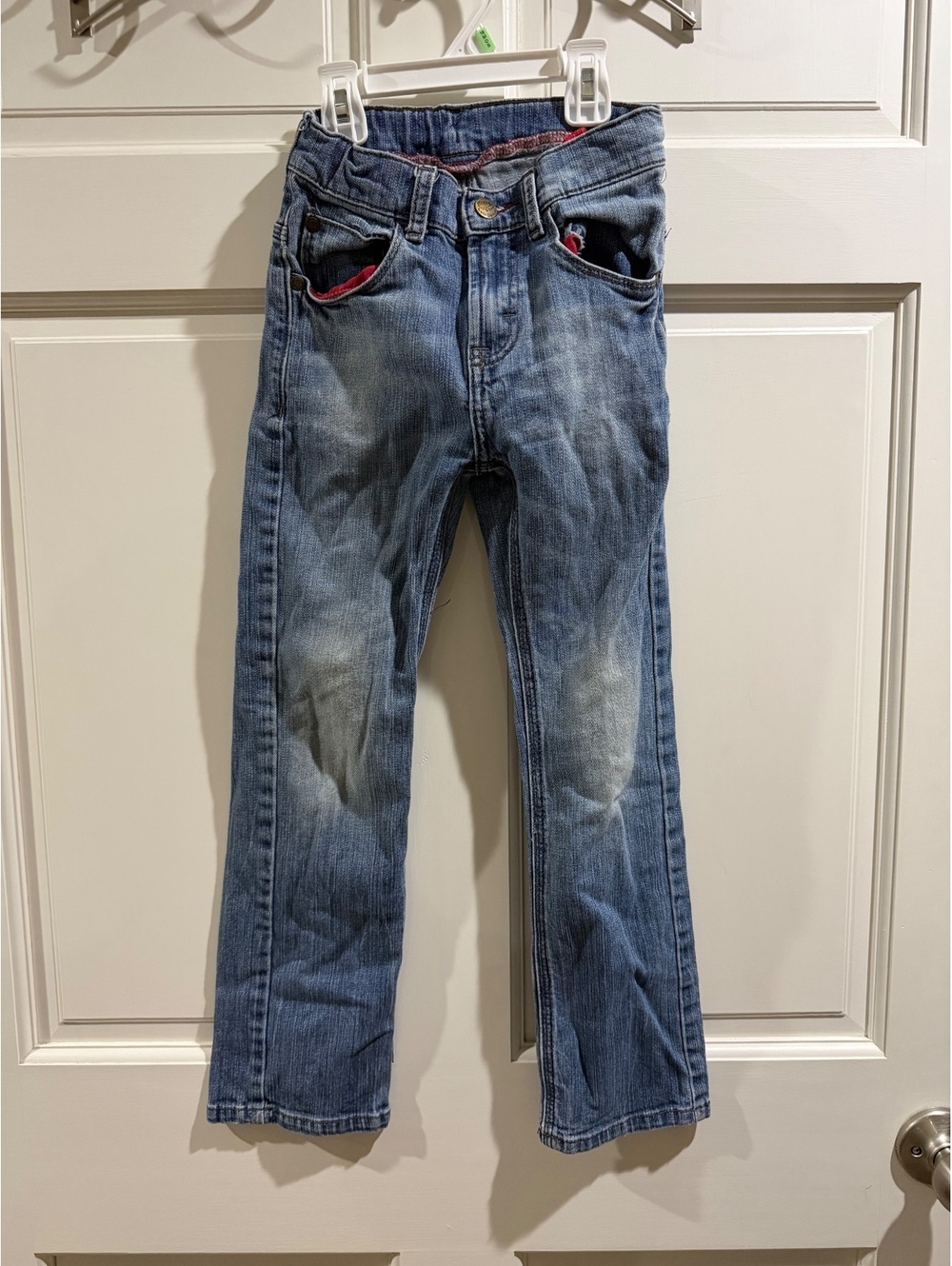 Wrangler Kids Blue Denim Jeans Size 8 Slim